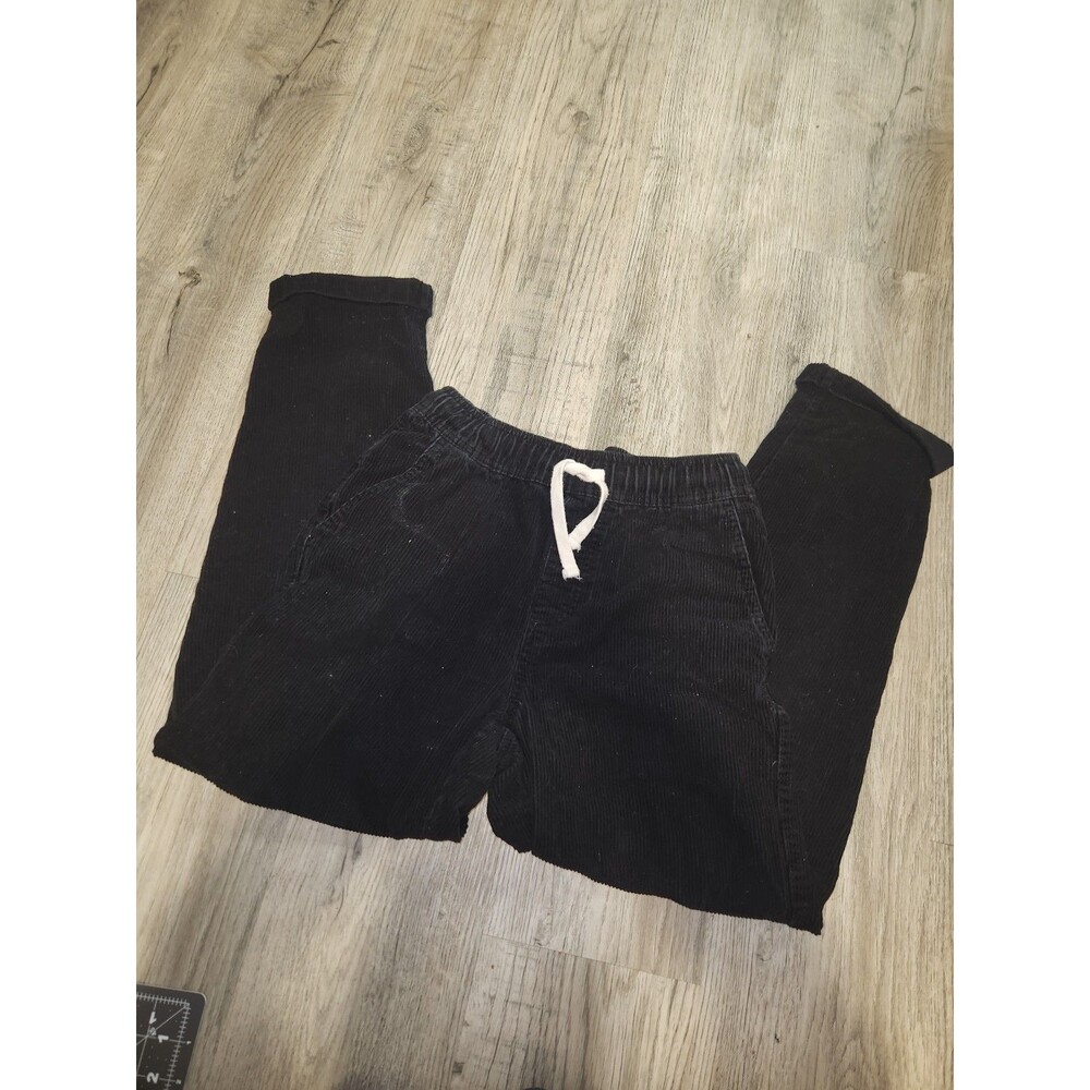 No Boundaries Black Corduroy Draw String Pants | Straightleg | Mens Small